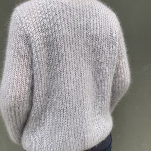 Strickjacke Mit Raglanschrage Aus Mohair Pdf Woll Inspiration